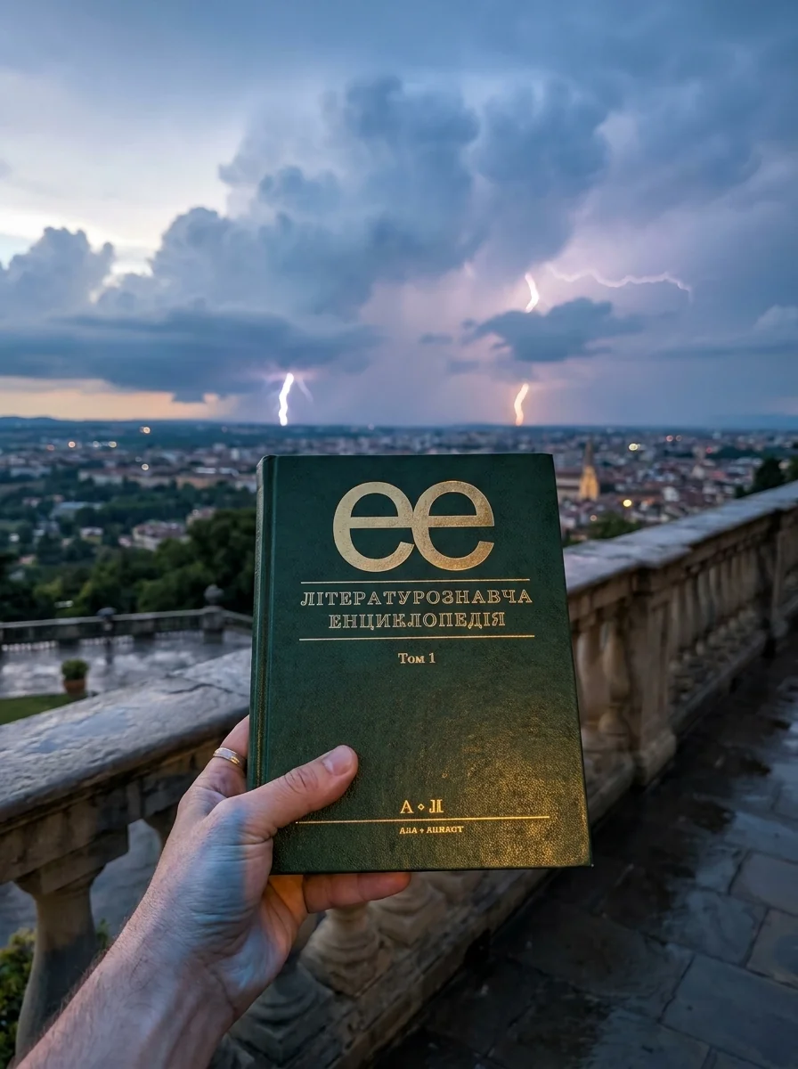 Літературознавча енциклопедія у 2-х томах. Том 1 — Юрій Ковалів, обкладинка