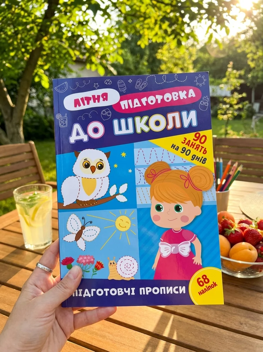 Літня підготовка до школи. Підготовчі прописи — фото 2