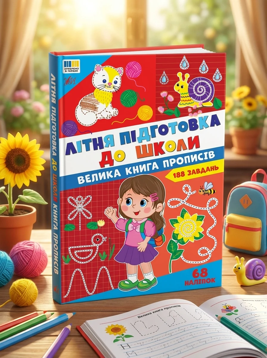 Літня підготовка до школи. Велика книга прописів — фото 2