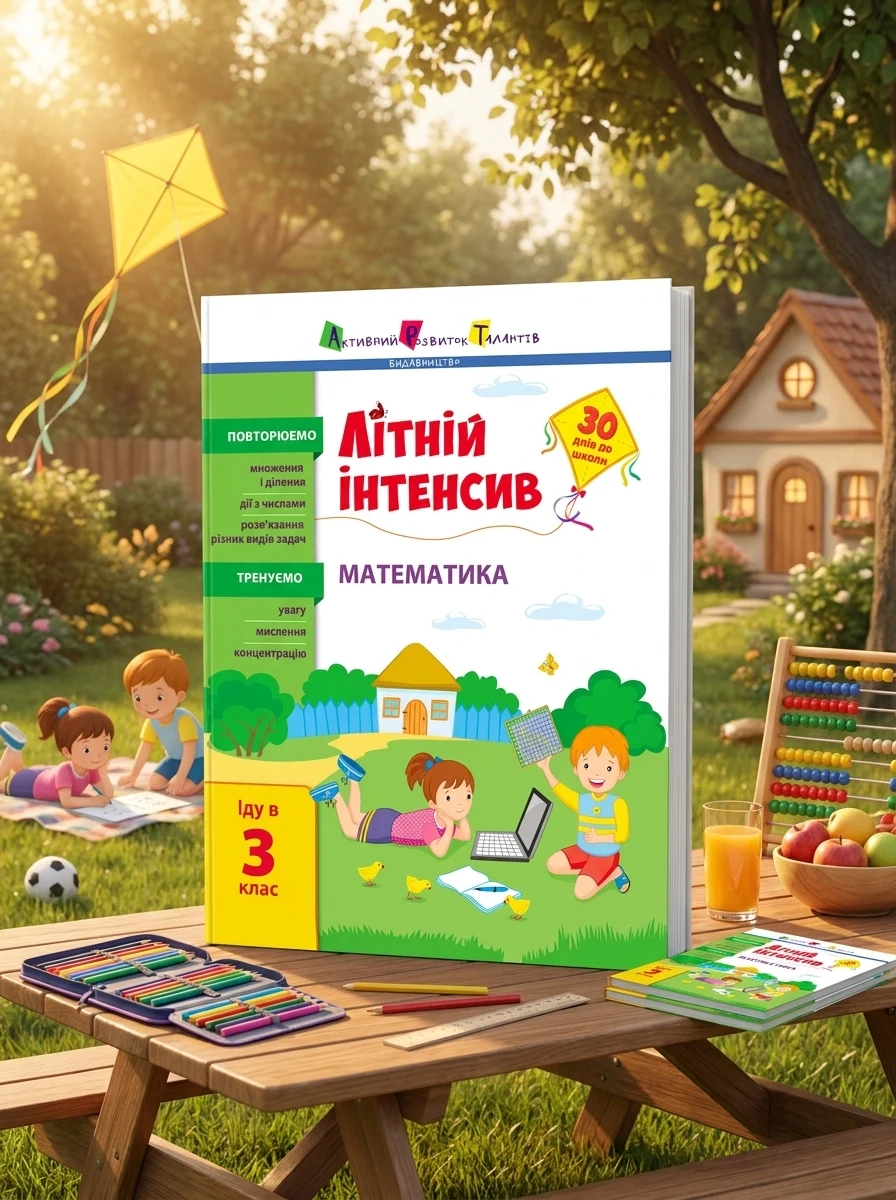 Літній інтенсив. Математика. Іду в 3 клас