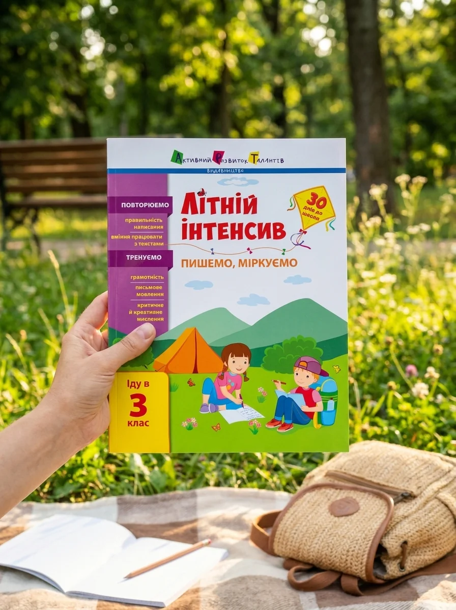 Літній інтенсив. Пишемо, міркуємо. Іду в 3 клас — Дитяча література