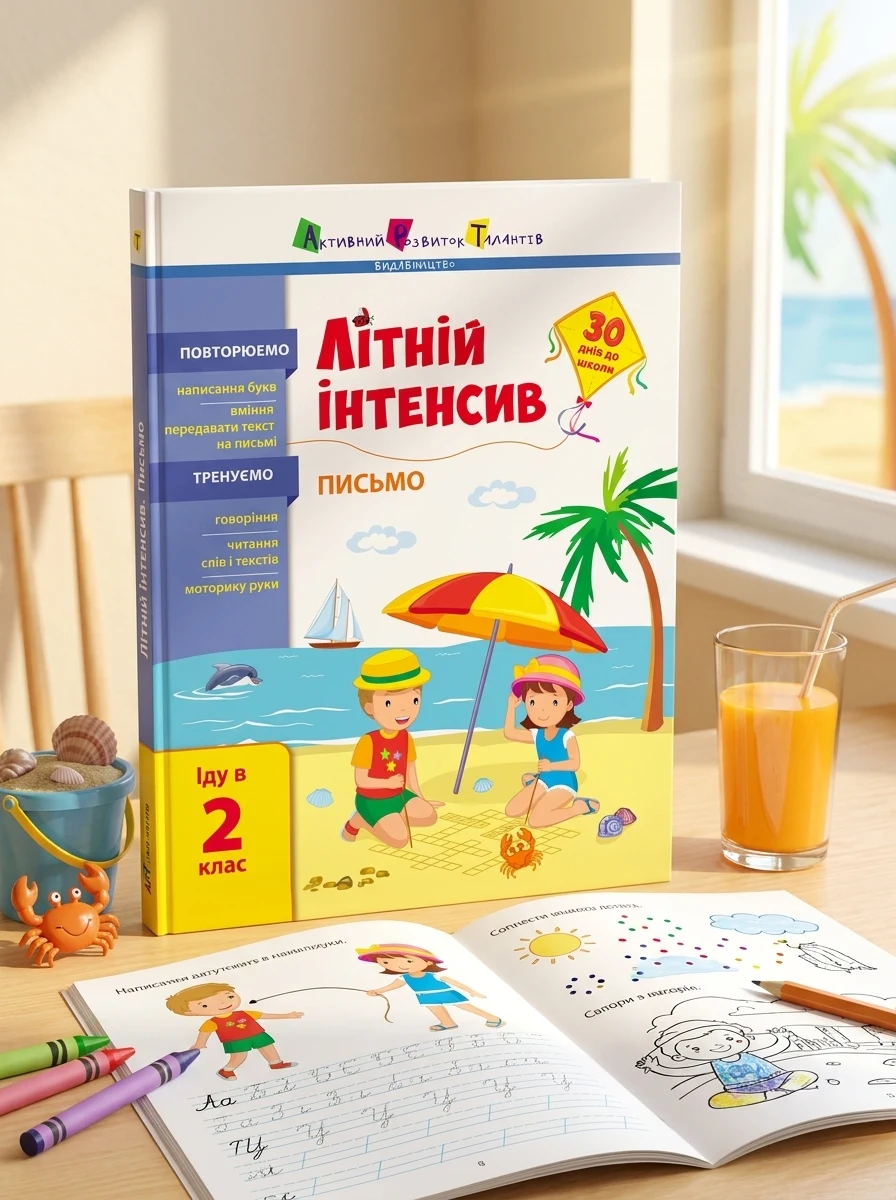 Літній інтенсив. Письмо. Іду в 2 клас — Вивчення мов