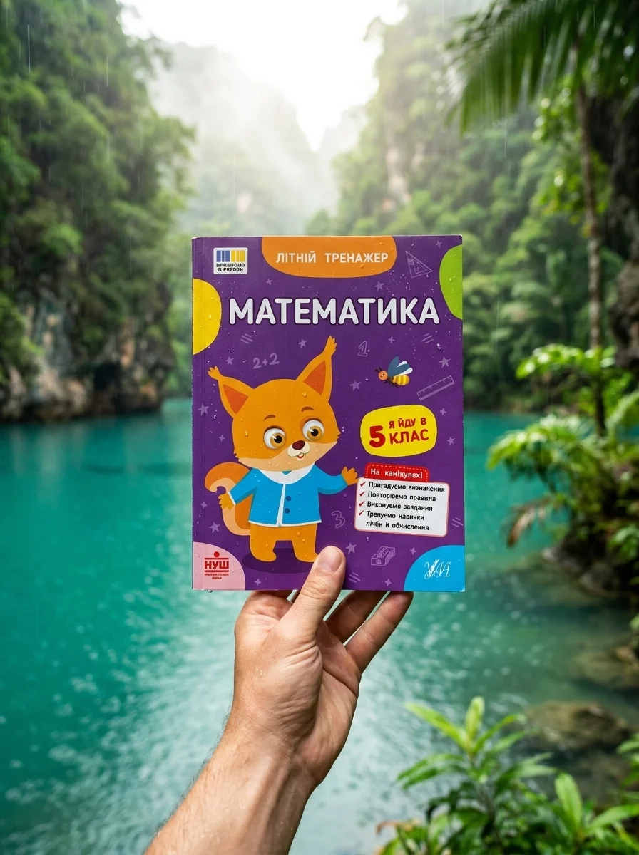 Літній тренажер. Математика. Я йду в 5 клас — Книги для школи