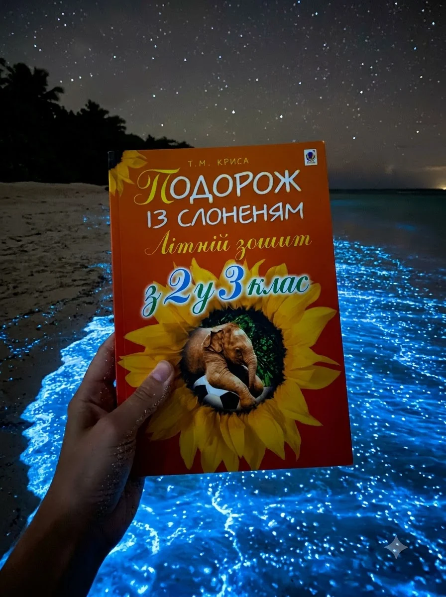 Літній зошит. З 2 у 3 клас. Подорож із слоненям | купити книгу онлайн