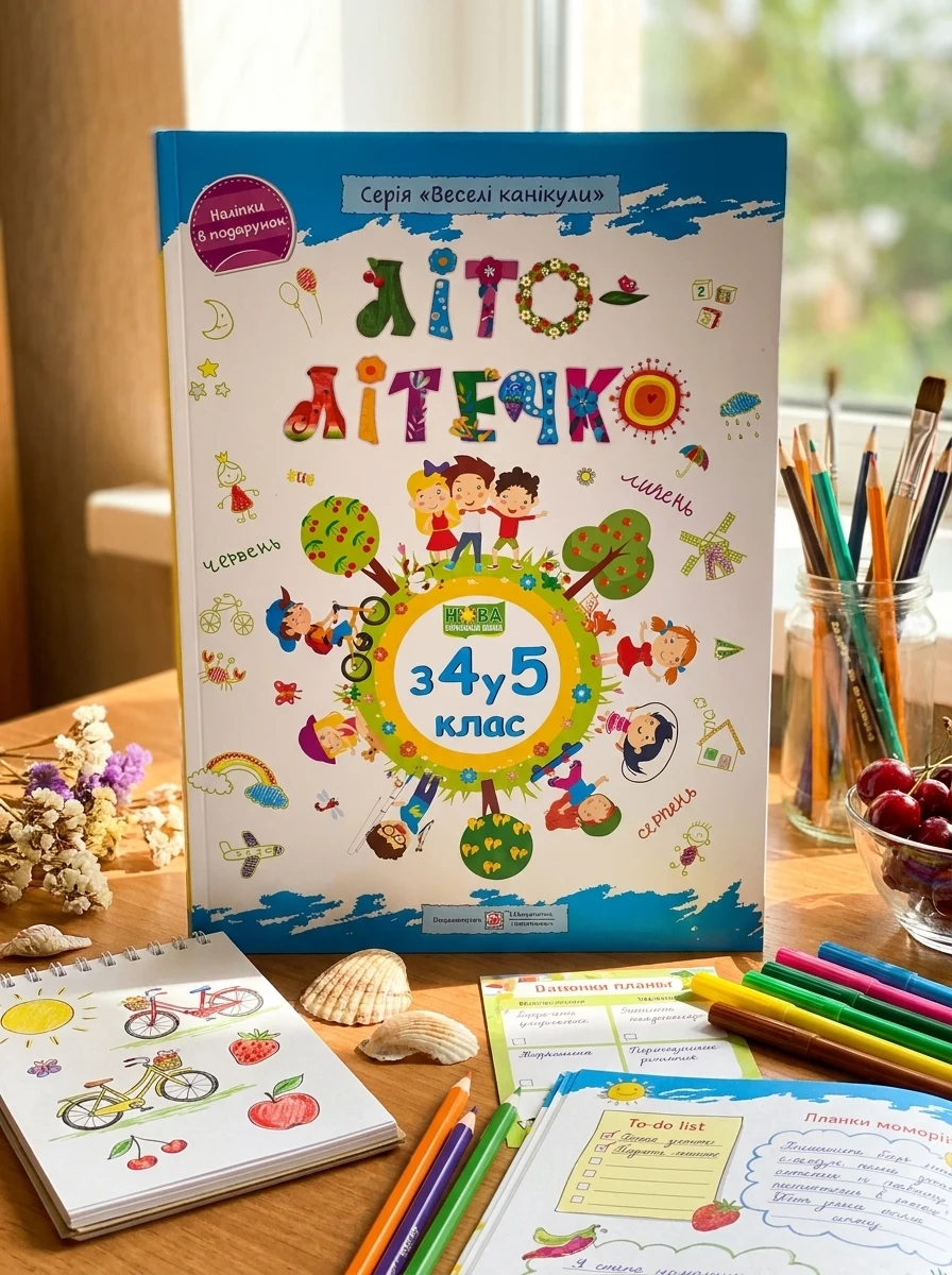 Літо-літечко. Зошит майбутнього п’ятикласника — Дитяча література