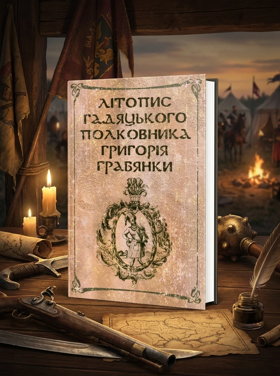 Літопис гадяцького полковника Григорія Грабянки, обкладинка