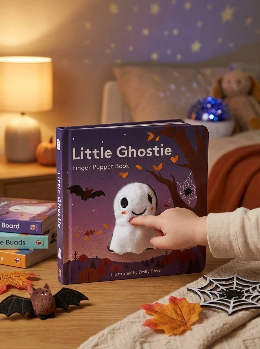 Little Ghostie: Finger Puppet Book, фото 2