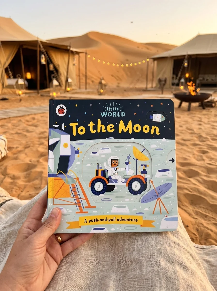 Little World: To the Moon, обкладинка