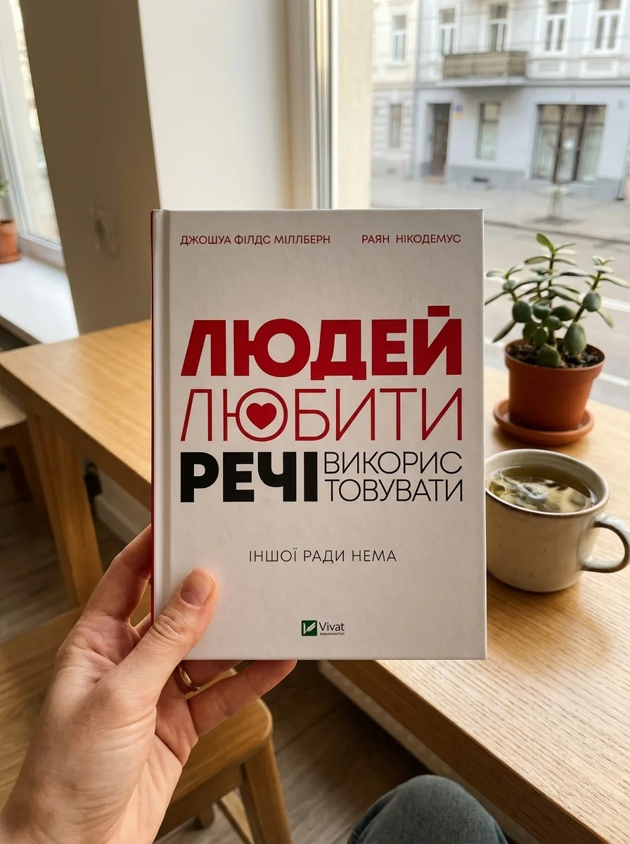Людей — любити, речі — використовувати. Іншої ради нема | купити книгу онлайн