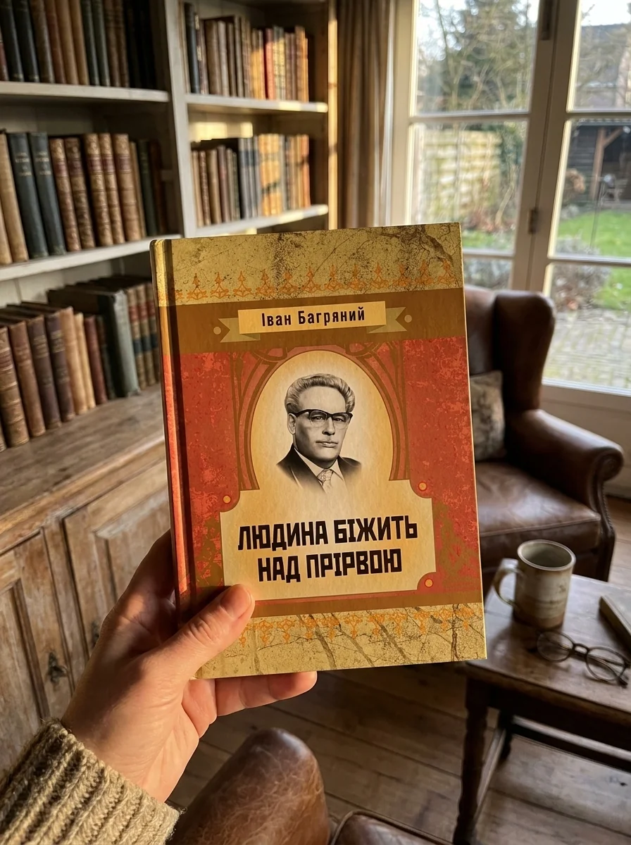 Людина бiжить над прiрвою — Книги