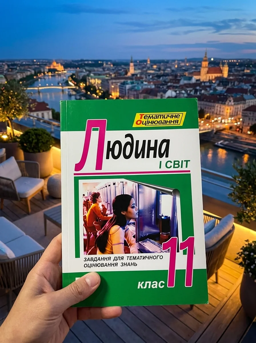 Людина і світ. Завдання для тематичного оцінювання знань. 11 клас — Олександр Гісем, обкладинка