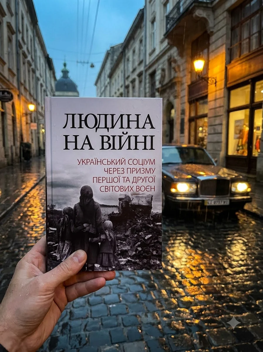 Людина на війні. Український соціум через призму Першої та Другої світових воєн — Олександр Реєнт, обкладинка