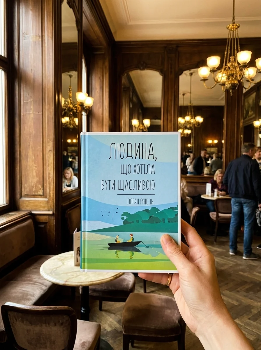 Людина, що хотіла бути щасливою — Гунель Лоран, обкладинка