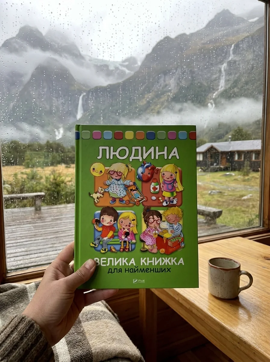 Людина. Велика книжка для найменших — Барзотті Елеонора, обкладинка