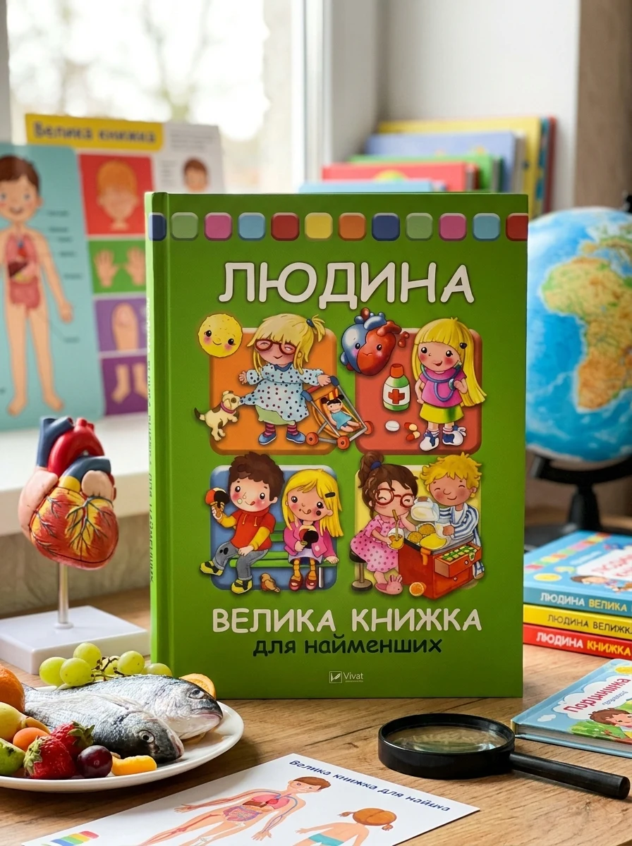 Людина. Велика книжка для найменших
