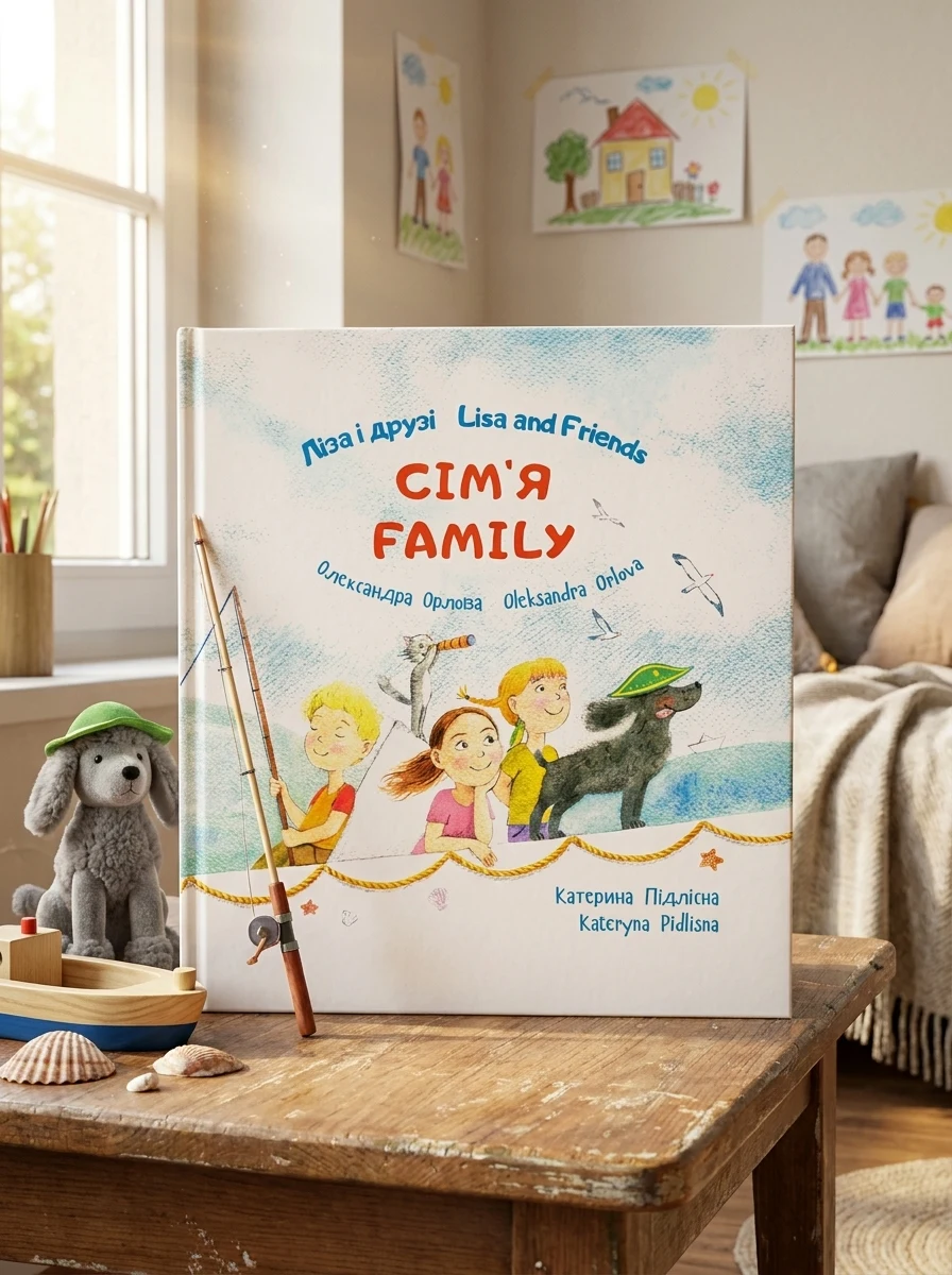 Ліза і друзі. Сім'я / Lisa and Friends. Family — Дитяча література