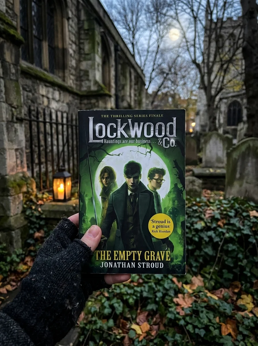 Lockwood & Co. The Empty Grave — Джонатан Страуд, обкладинка