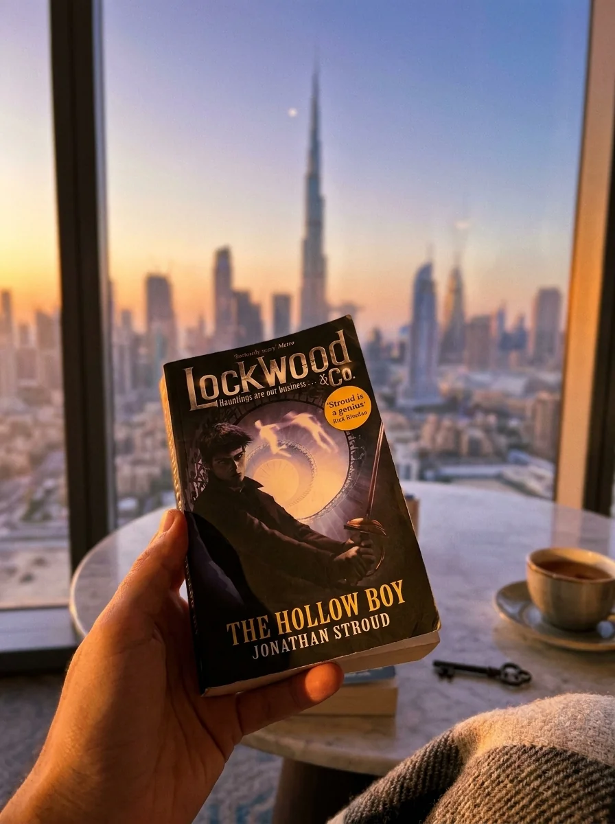 Lockwood & Co. The Hollow Boy — Джонатан Страуд, обкладинка