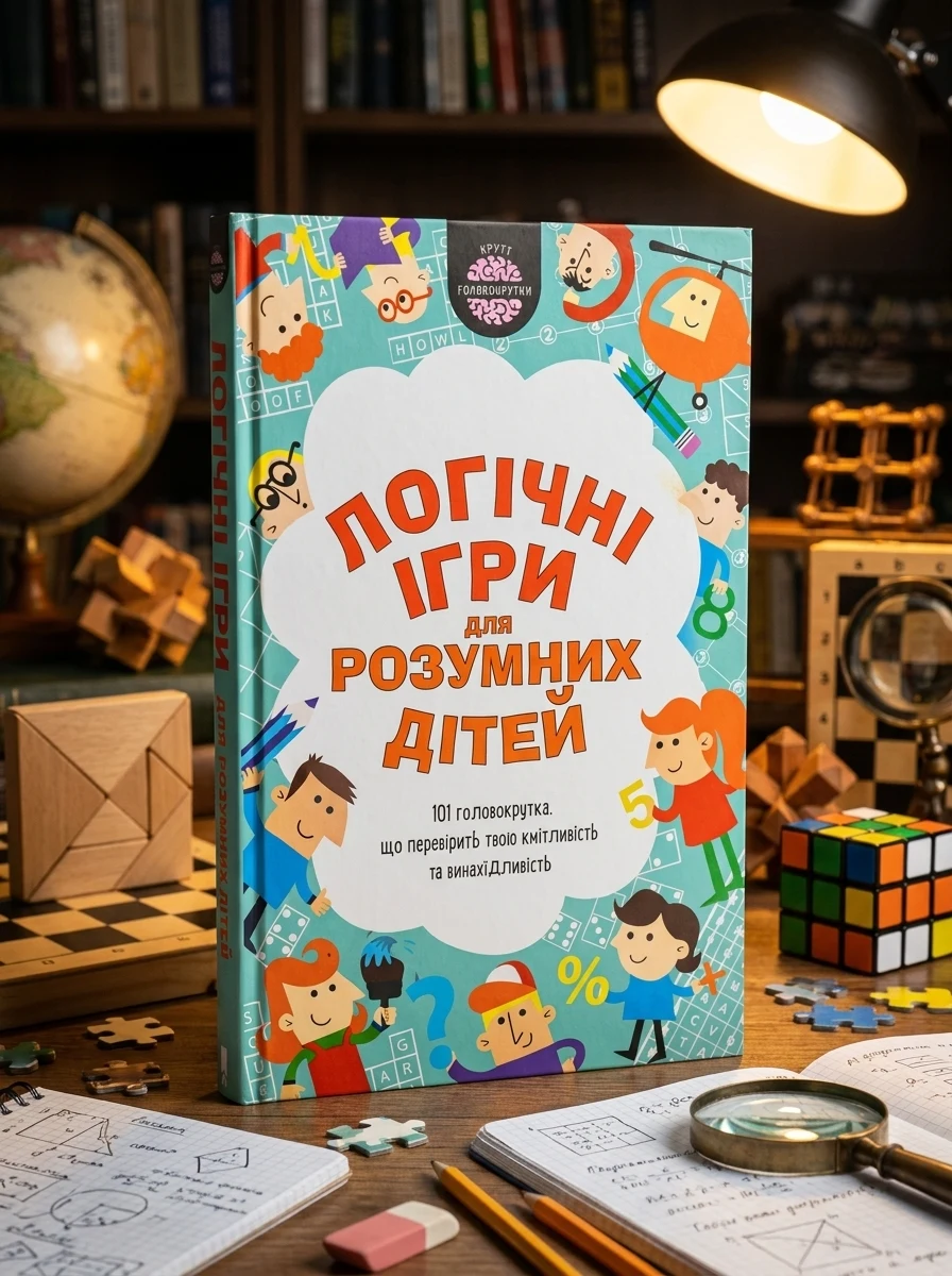 Логічні ігри для розумних дітей — Дитячі книги