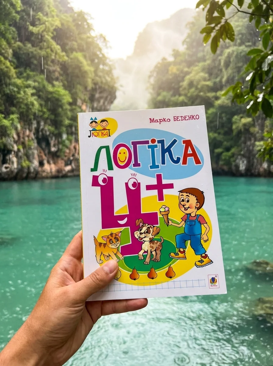 Логіка. 4+ — Розвивальні книги