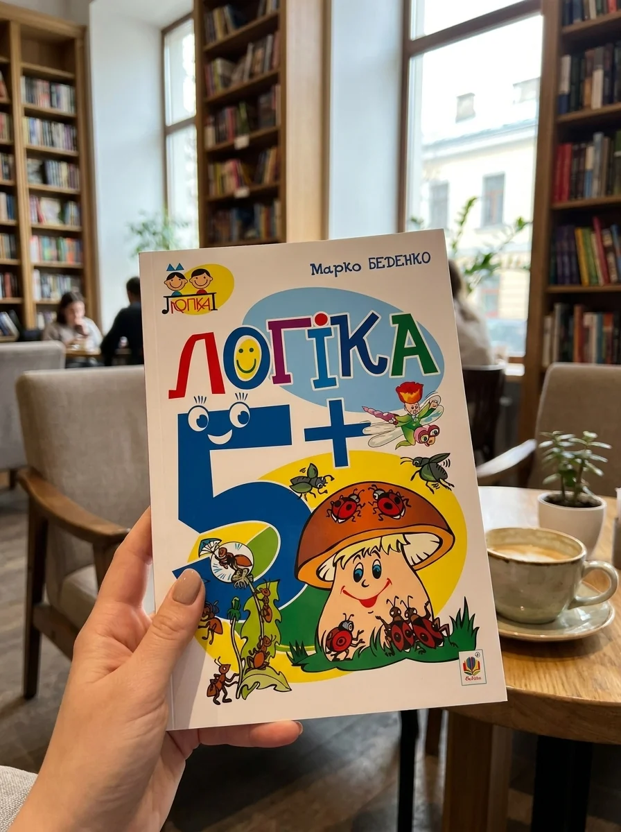 Логіка. 5+ — Розвивальні книги