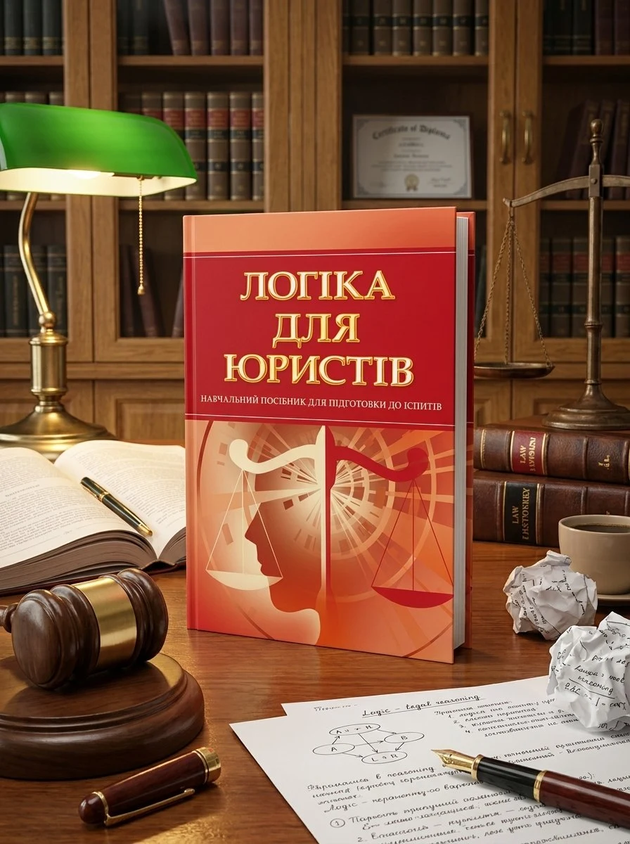 Логіка для юристів. Для підготовки до іспитів. Навчальний посібник — Тетарчук І. В., обкладинка