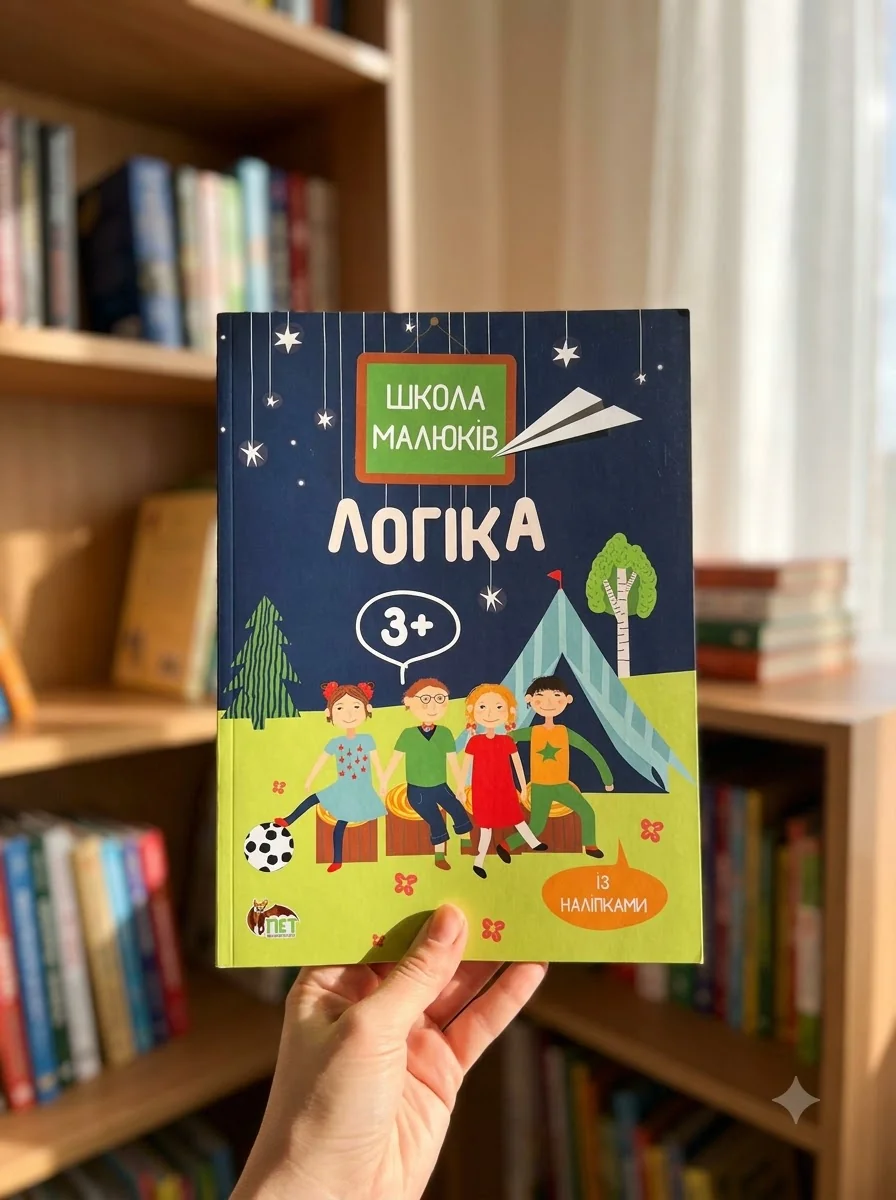 Логіка. Школа малюків 3+ — Дитяча література