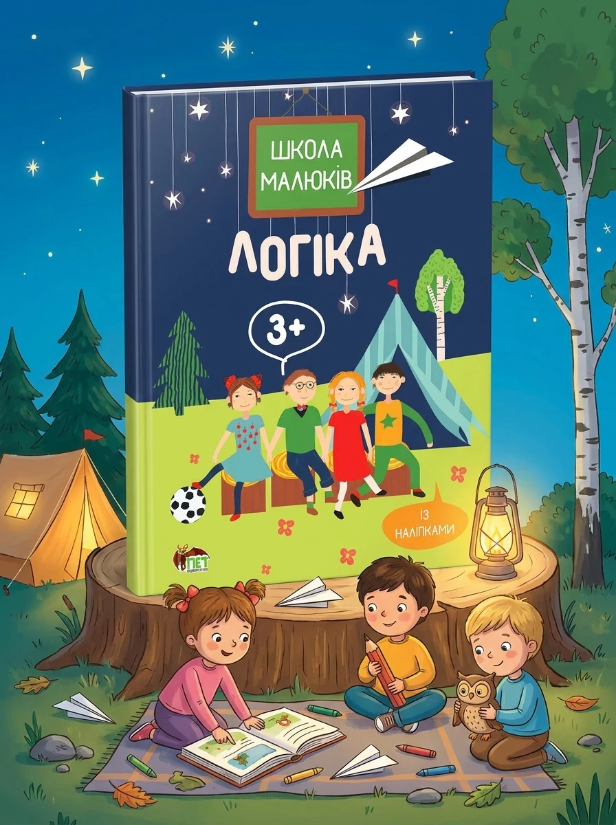 Логіка. Школа малюків 3+