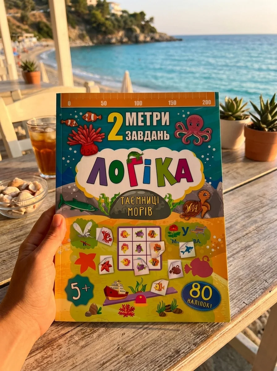 Логіка. Таємниці морів — Розвивальні книги
