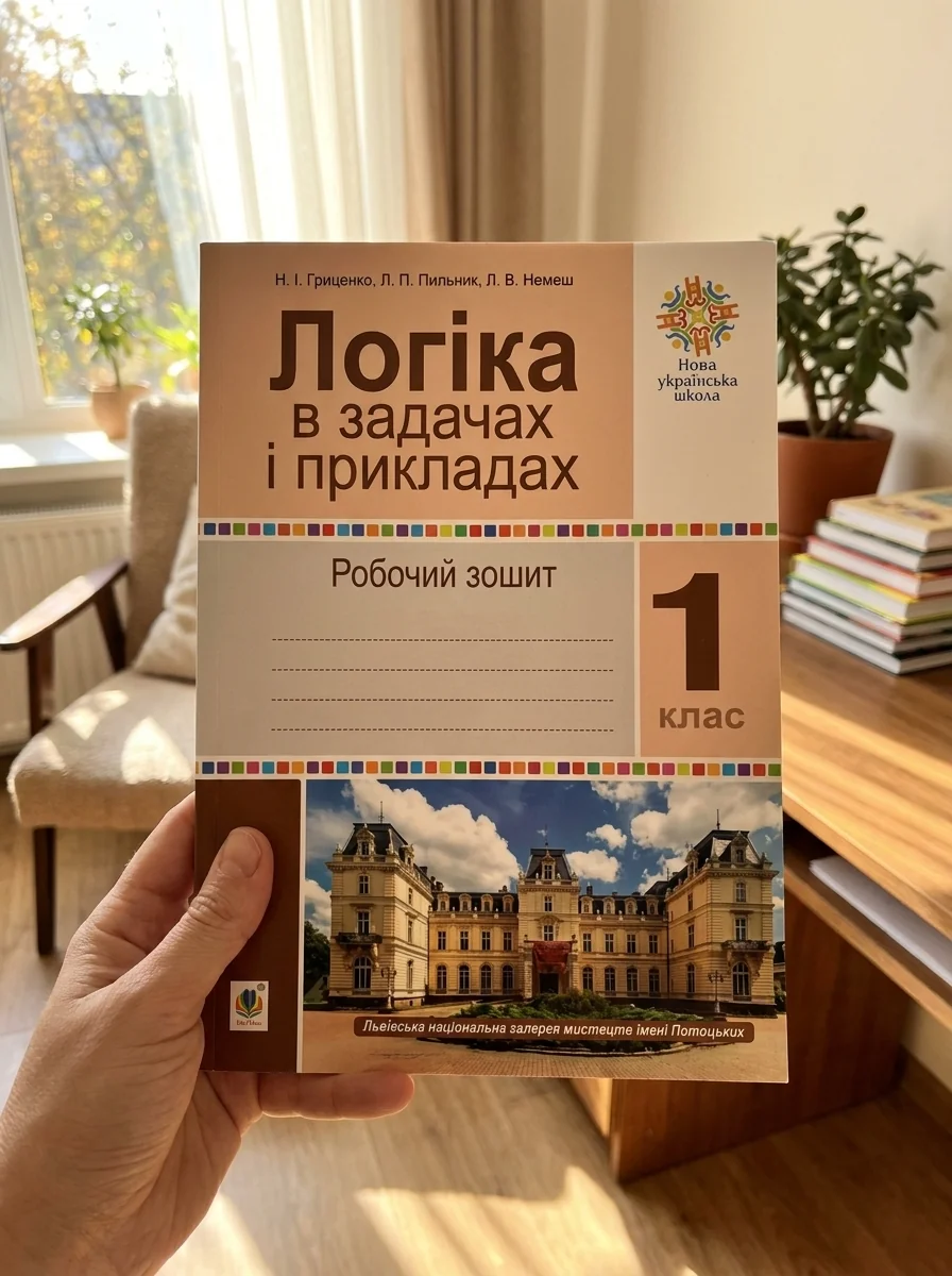 Логіка в задачах і прикладах. 1 клас. Робочий зошит — Дитяча література