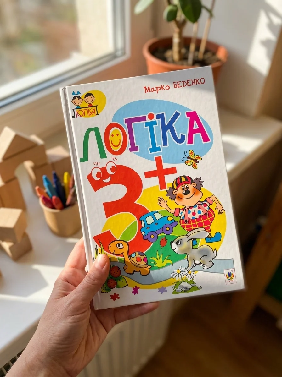 Логіка. Від 3 років — Підготовка до школи