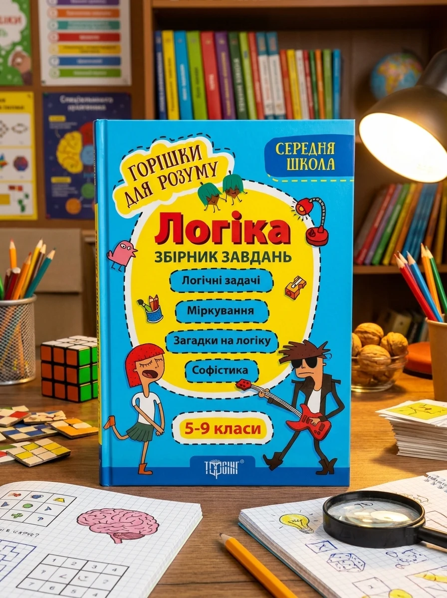 Логіка. Збірник завдань. 5-9 класи — Дитяча література