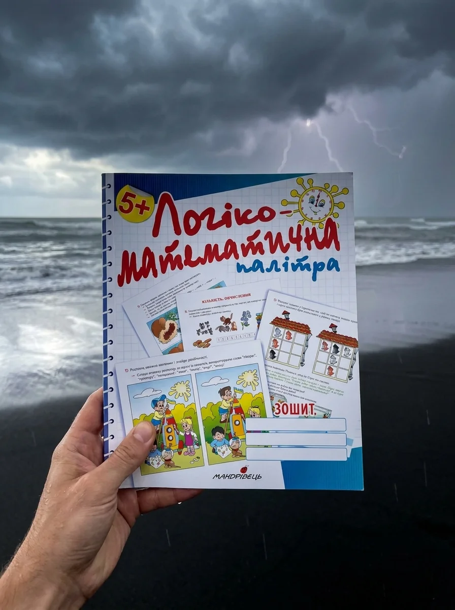 Логіко-математична палітра. Робочий зошит. 5+ — Валентина Старченко, обкладинка