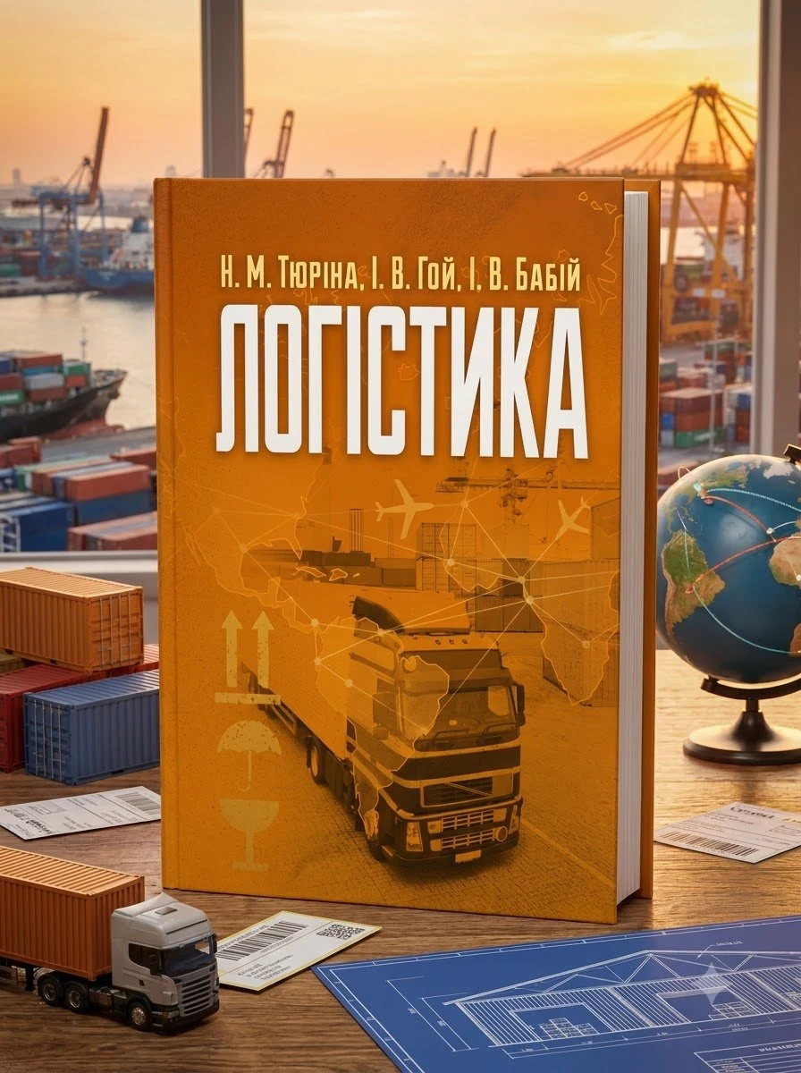 Логістика. Навчальний посібник — Тюріна Н.М., обкладинка