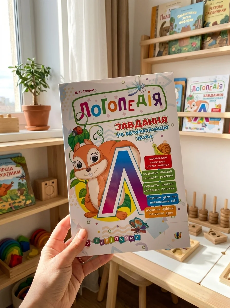 Логопедія. Завдання на автоматизацію звука [Л]