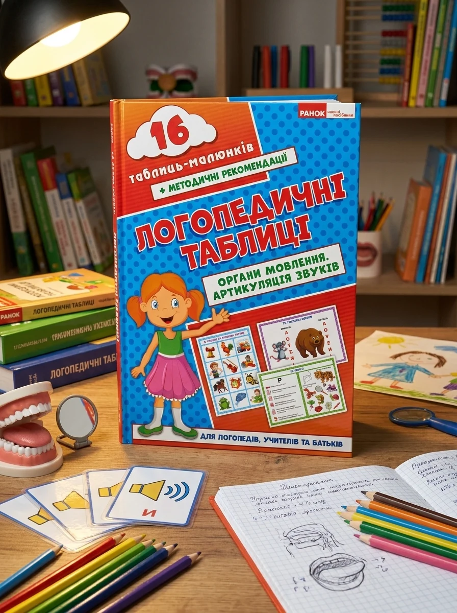 Логопедичні таблиці. Органи мовлення. Артикуляція звуків, — Вивчення мов