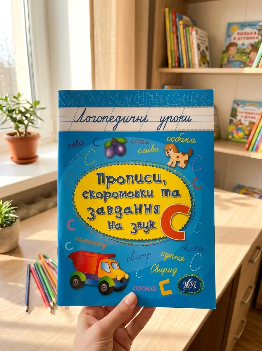 Логопедичні уроки. Прописи, скоромовки та завдання на звук С — фото 2