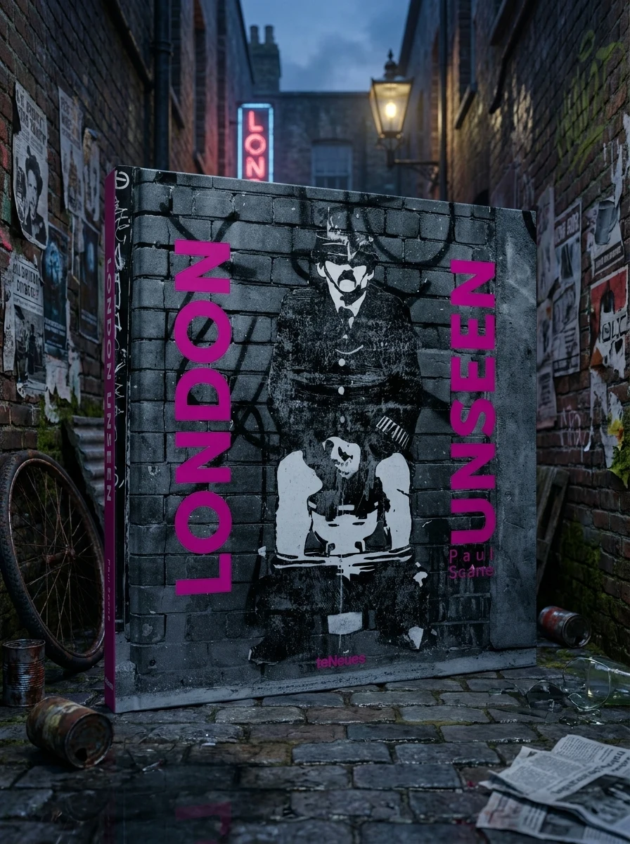 London Unseen — Пол Скане, обкладинка