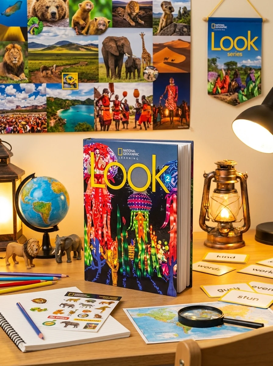Look 2. Students book with Sticker Code for Spark — Рейчел Вілсон, обкладинка