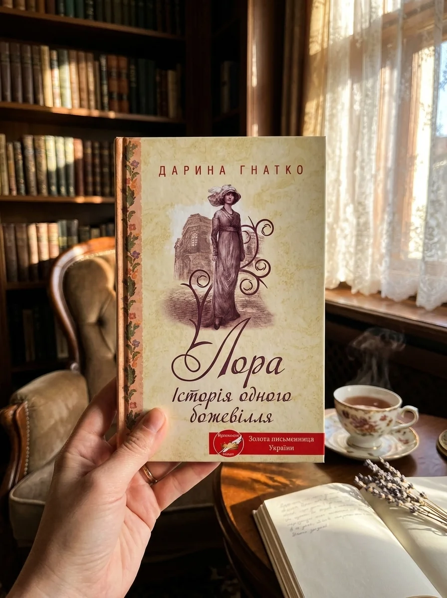 Лора. Історія одного божевілля — Гнатко Дарина, обкладинка