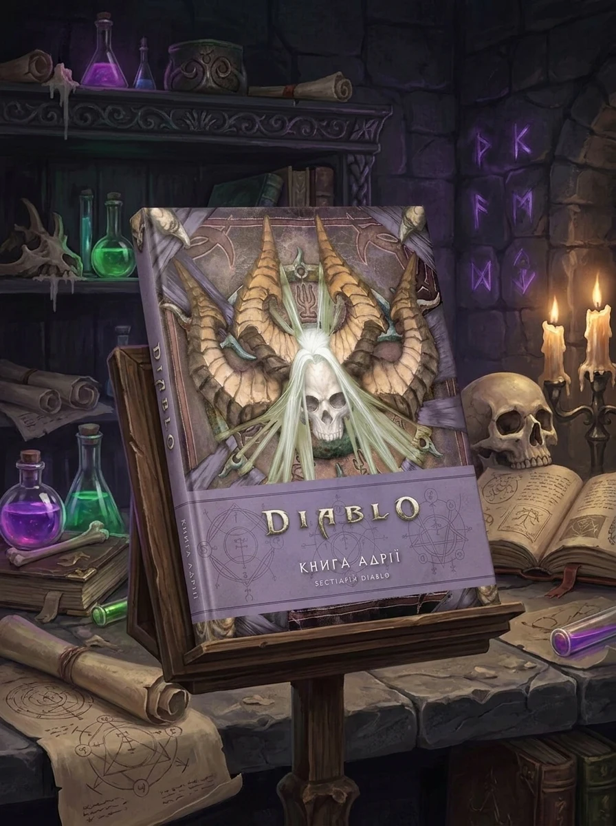 Лорбук Diablo. Книга Адрії — Фантастика та фентезі