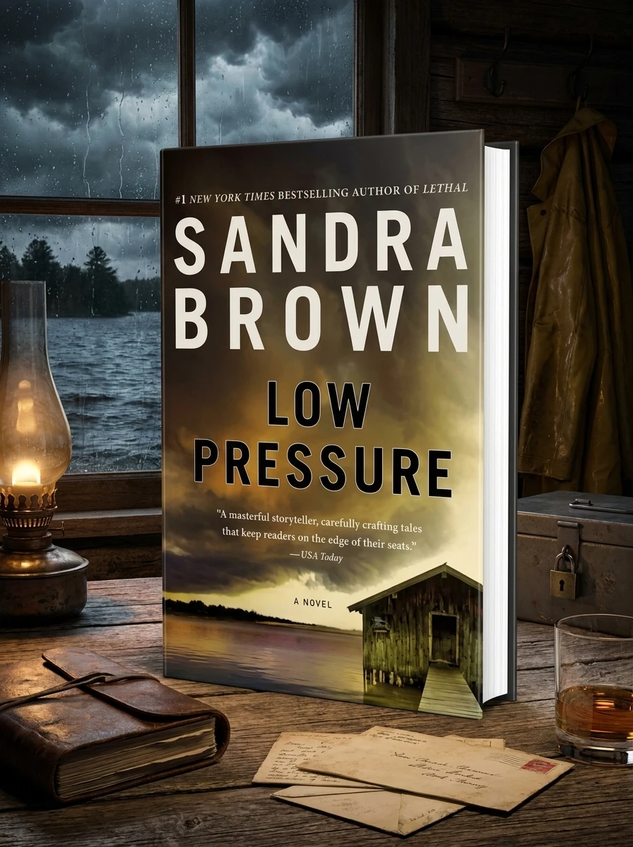Low Pressure — Сандра Браун, обкладинка