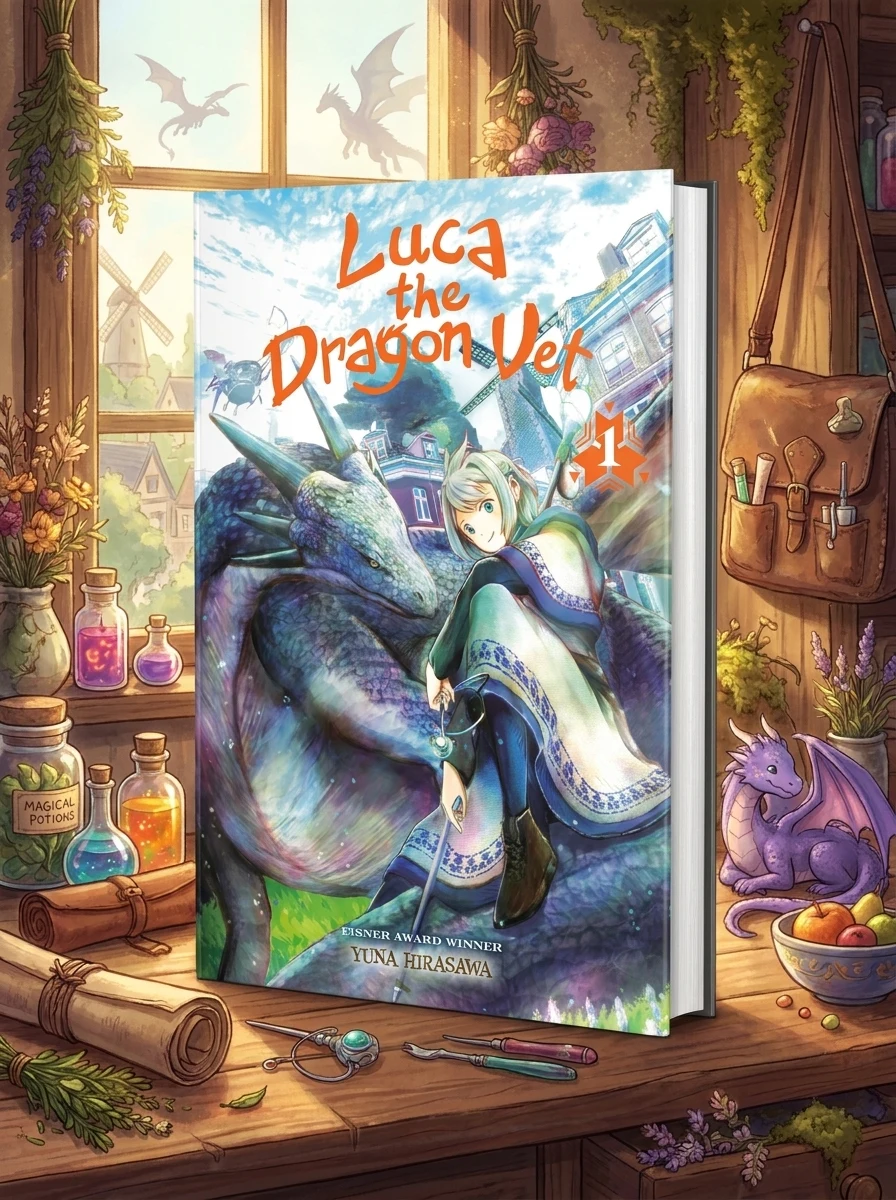 Luca the Dragon Vet 1 — Комікси та манґи