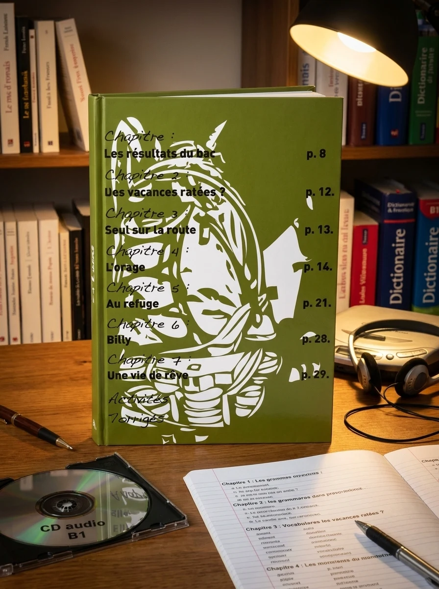 Lucas Sur La Route B1 - Livre & CD Audio — Вивчення мов
