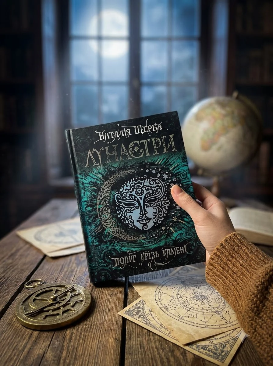 Лунастри. Політ крізь камені. Книга 2 — Наталія Щерба, обкладинка