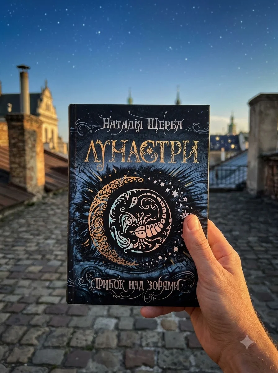 Лунастри. Стрибок над зорями. Книга 1 — Наталія Щерба, обкладинка
