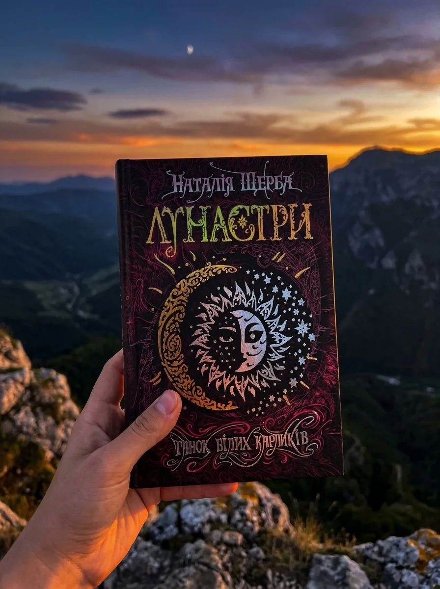 Лунастри. Танок білих карликів. Книга 4 — Наталія Щерба, обкладинка