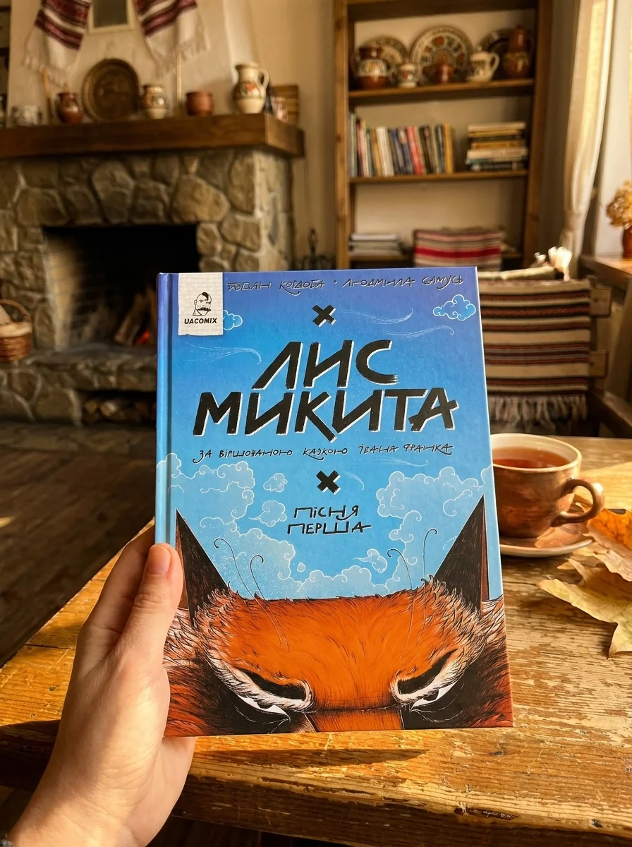 Лис Микита. Пісня перша — Богдан Кордоба, обкладинка