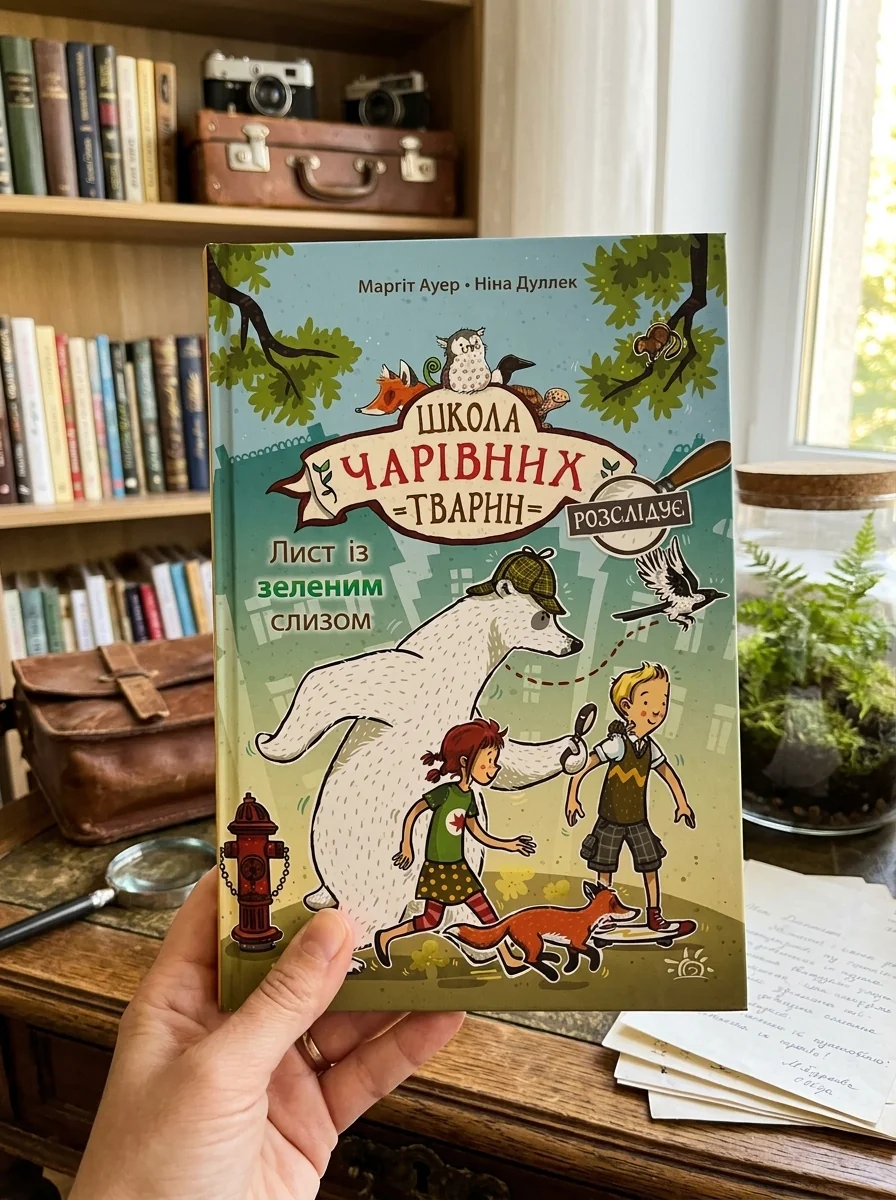 Школа чарівних тварин розслідує. Лист із зеленим слизом. Книга 1 — фото 2