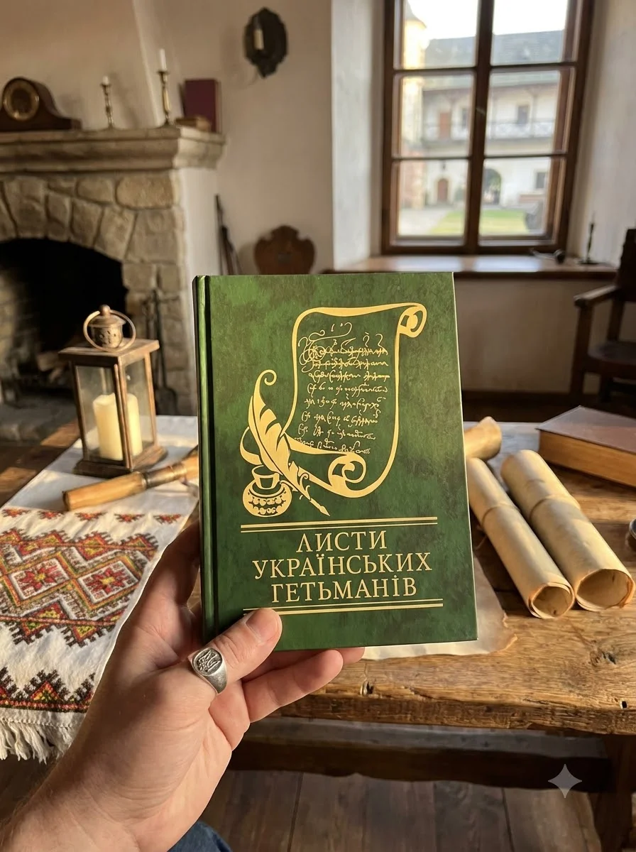 Листи українських гетьманiв — Денис Журавльов, обкладинка